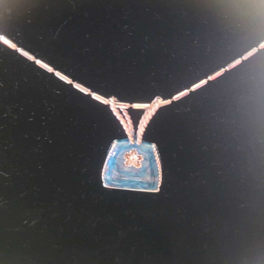 925 purse charm on 20 in chain